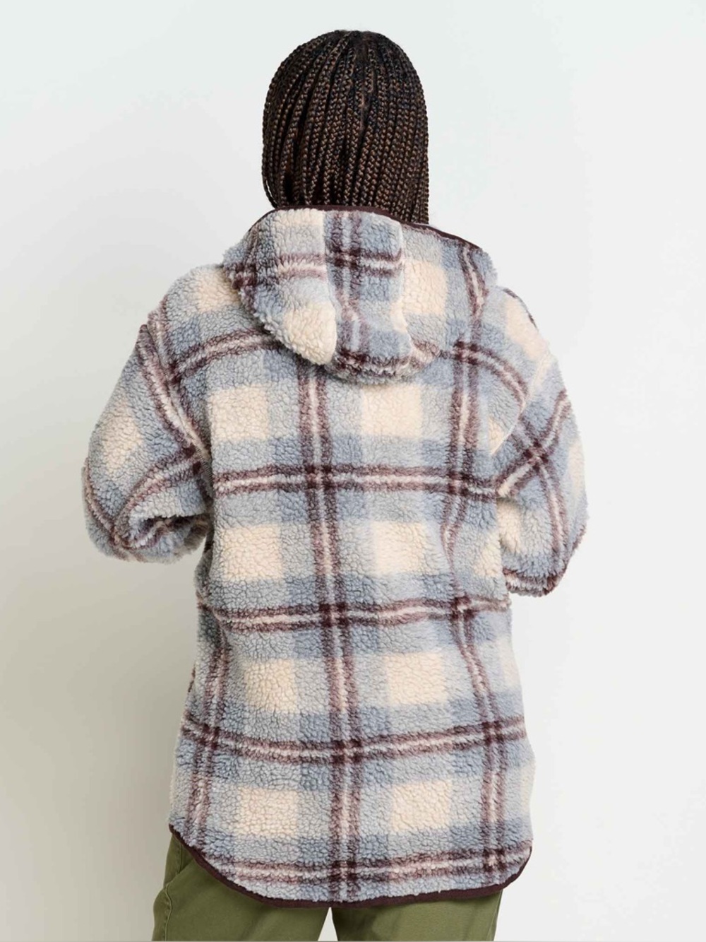 Toad&Co Sespe Barn Jacket Light Ash Plaid / XS New with tags NWT - Picture 3 of 10